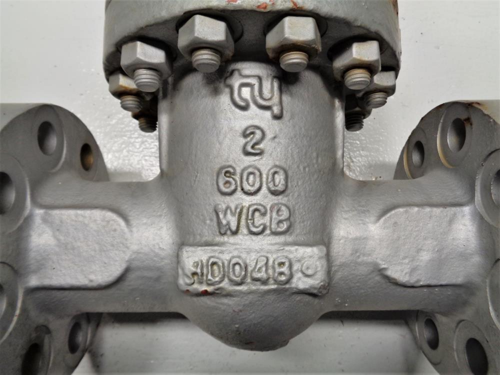 TY 2" 600# WCB Gate Valve, Fig# 351RF005